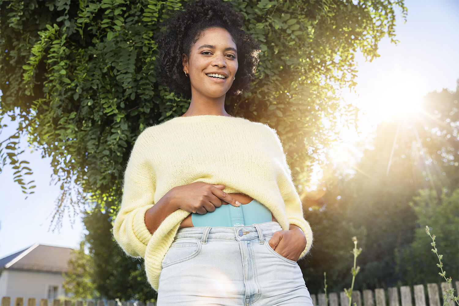 EM 55 Menstrual Relax + TENS og varmeputer