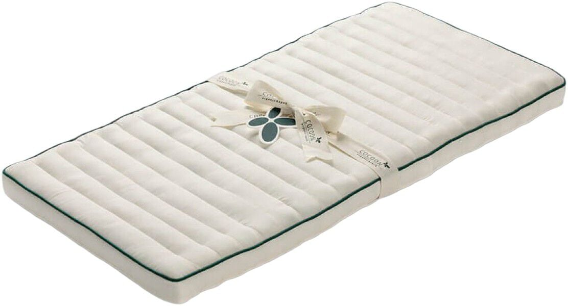 COCOON Kapok madras til vugge, &oslash;kologisk - 40x90 cm
