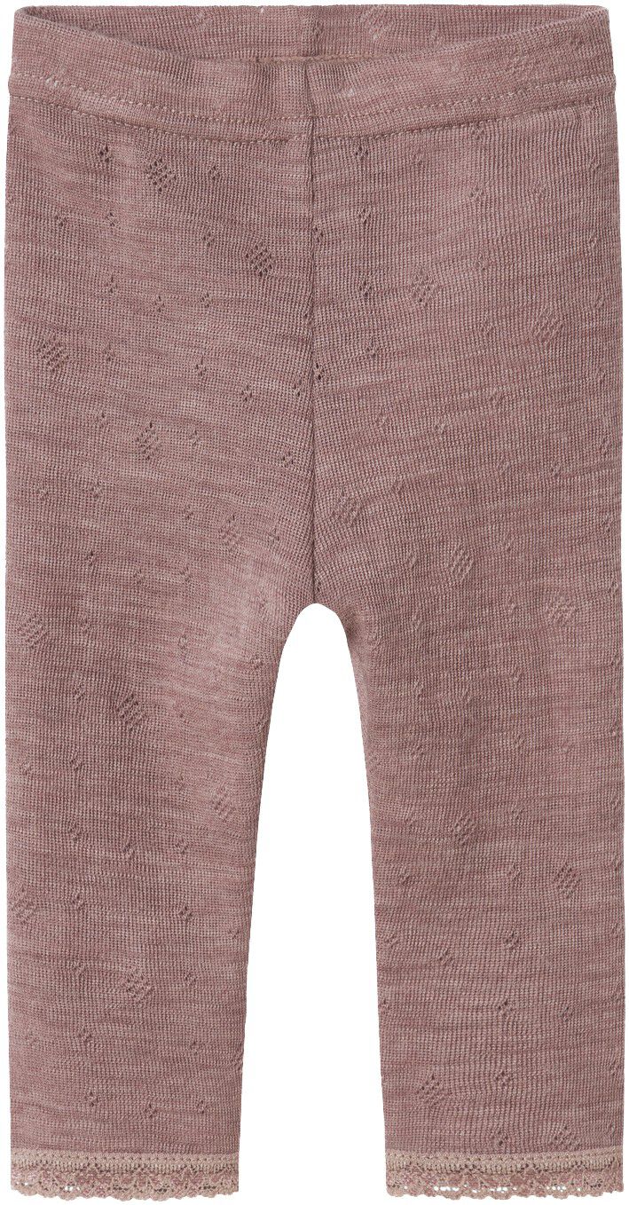 NBFWANG WOOL NEEDLE LEGGING SOLID N