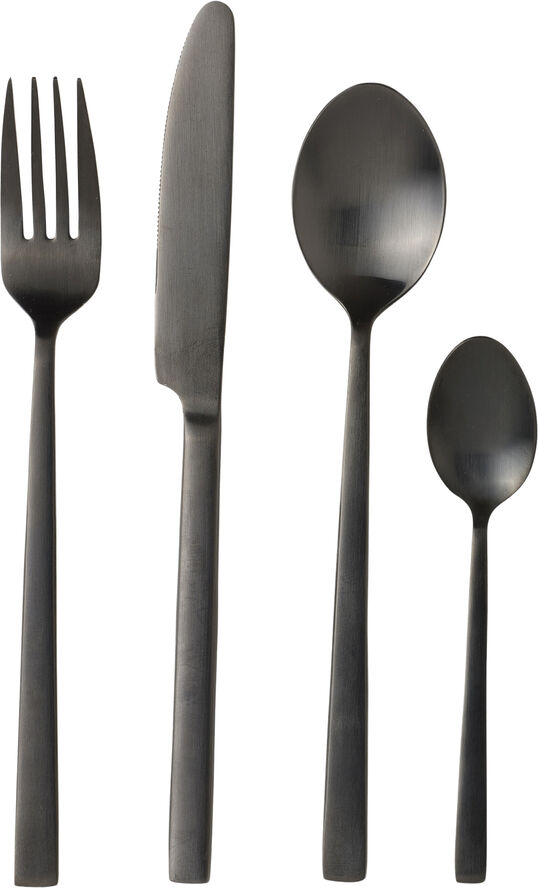 Bestik16dl mat sort Bitz