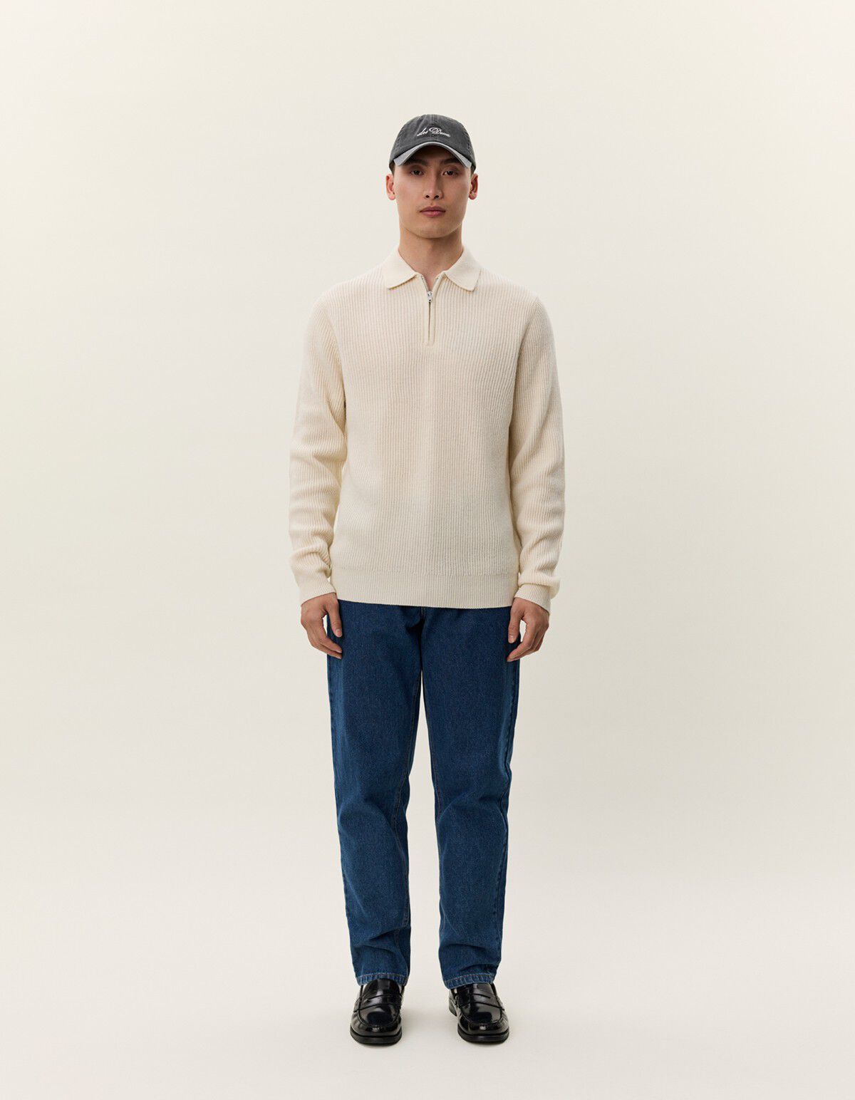 Elinor Zipper Polo Knit