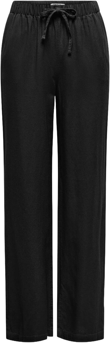 ONLGOA MW LINEN BL PULL-UP PANT CC