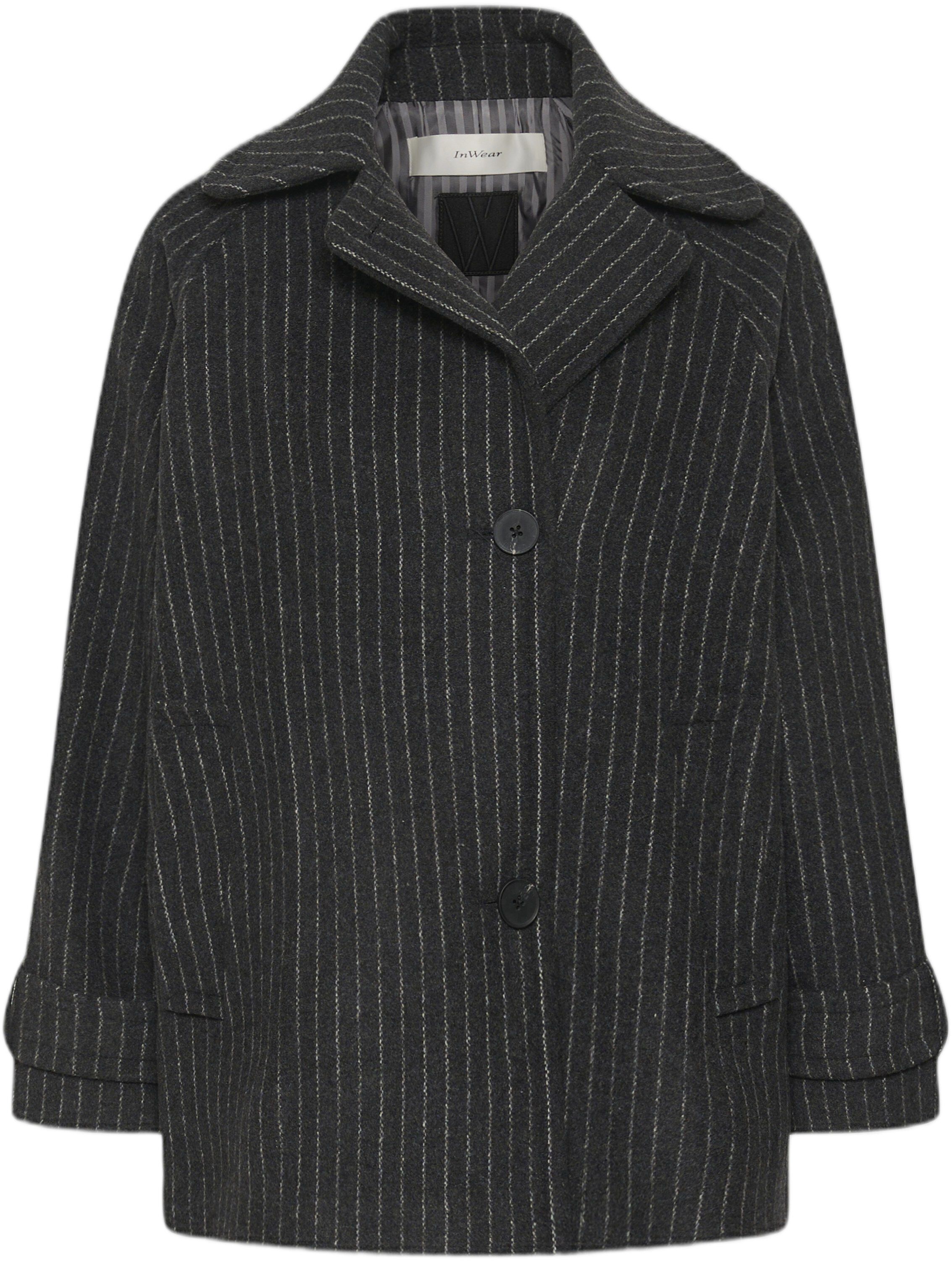 THORAIW MINONA COAT PINSTRIPED