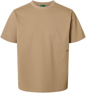 ANRRO SS O-NECK EMB TEE