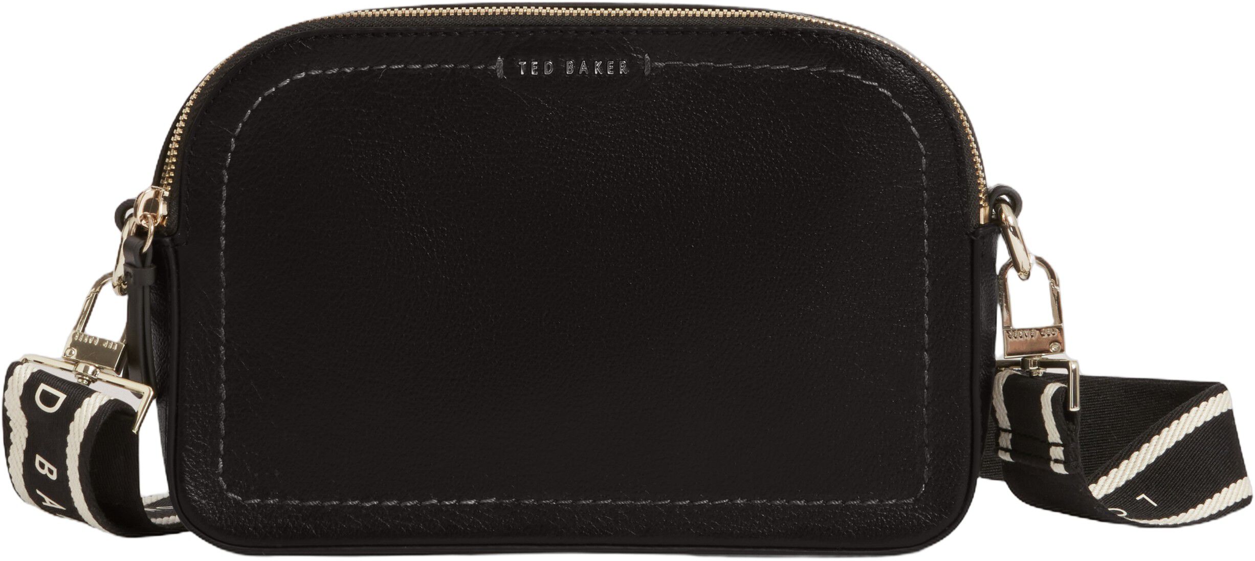 LUCEELE Webbing Leather Crossbody B