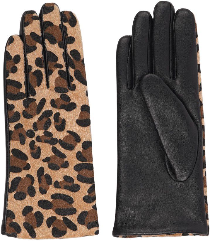 VIGAVANO - SHORT FUR GLOVES WITH CASHMERE LINING