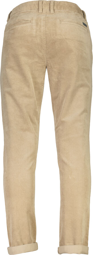 Cropped corduroy pants