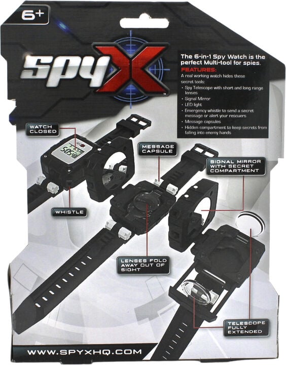 Spy X 6 in 1 Spy Watch
