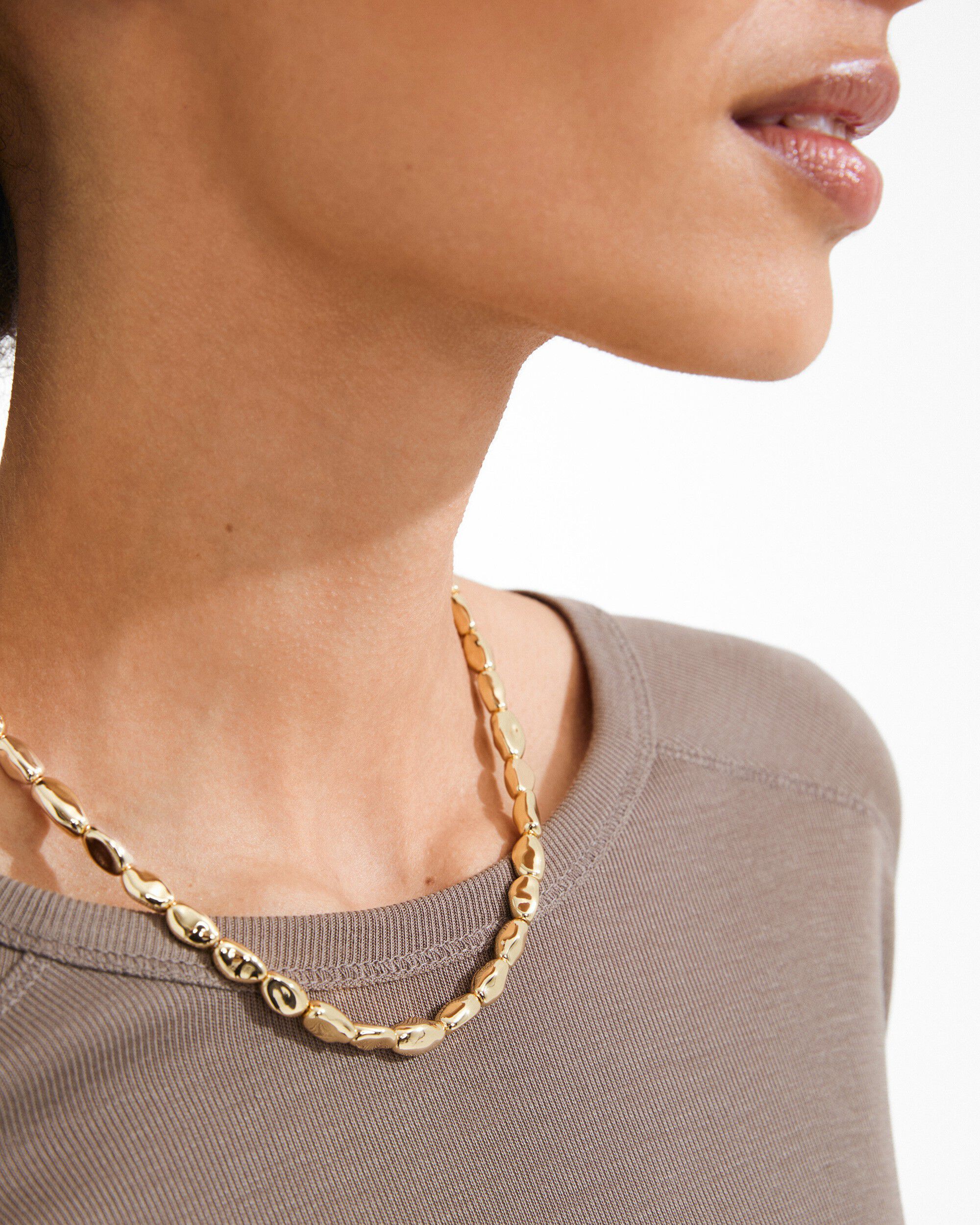 PRESENCE necklace gold-plated