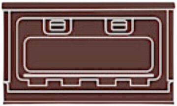 BOX, LARGE, BORDEAUX