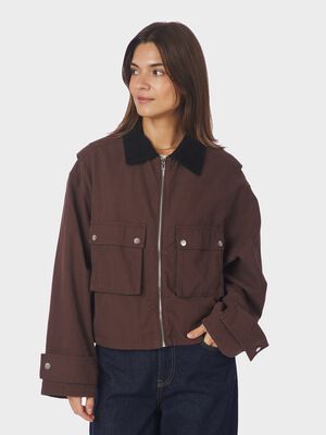 Rivera Canvas Boxy Jacket