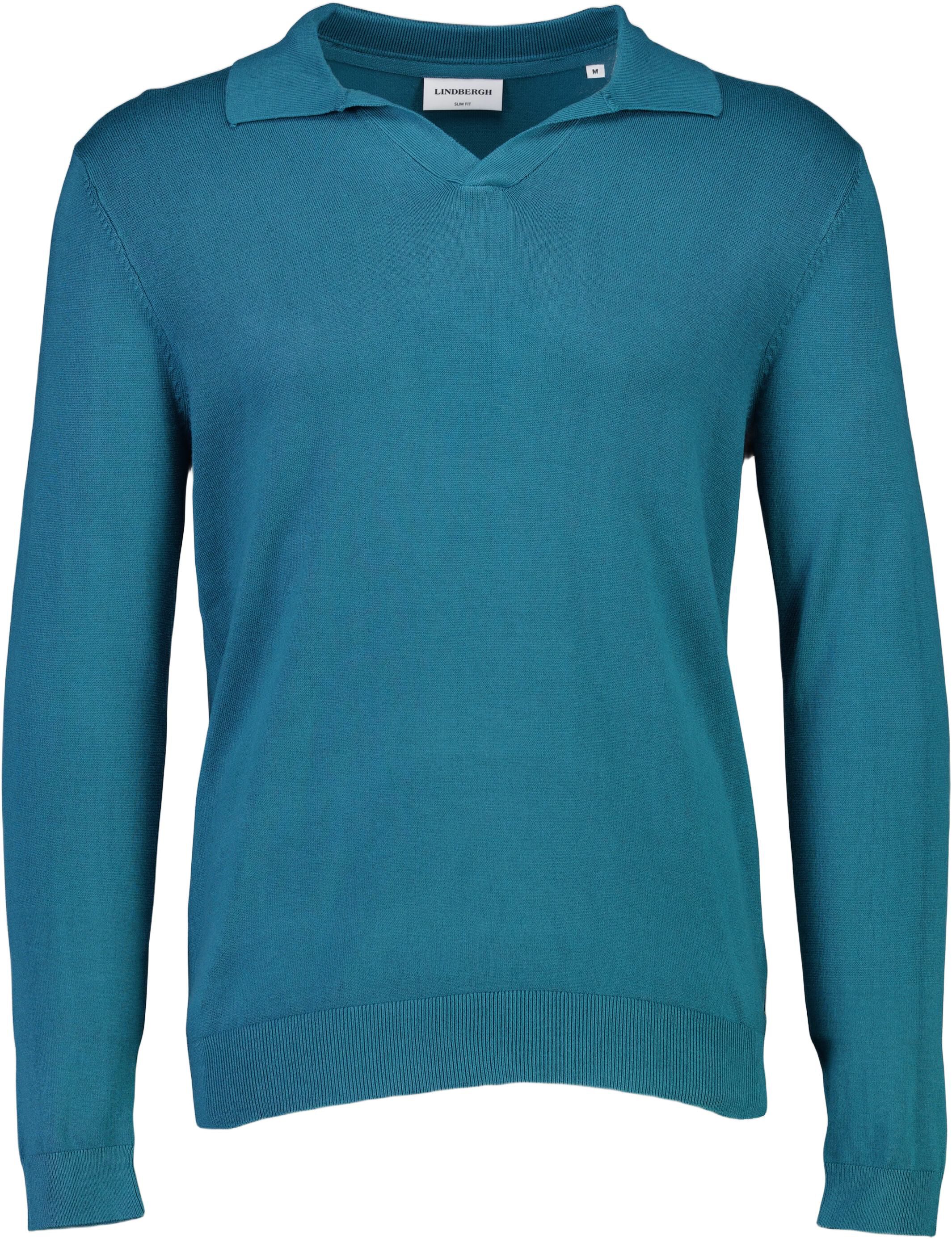 Ecovero L/S v-neck polo