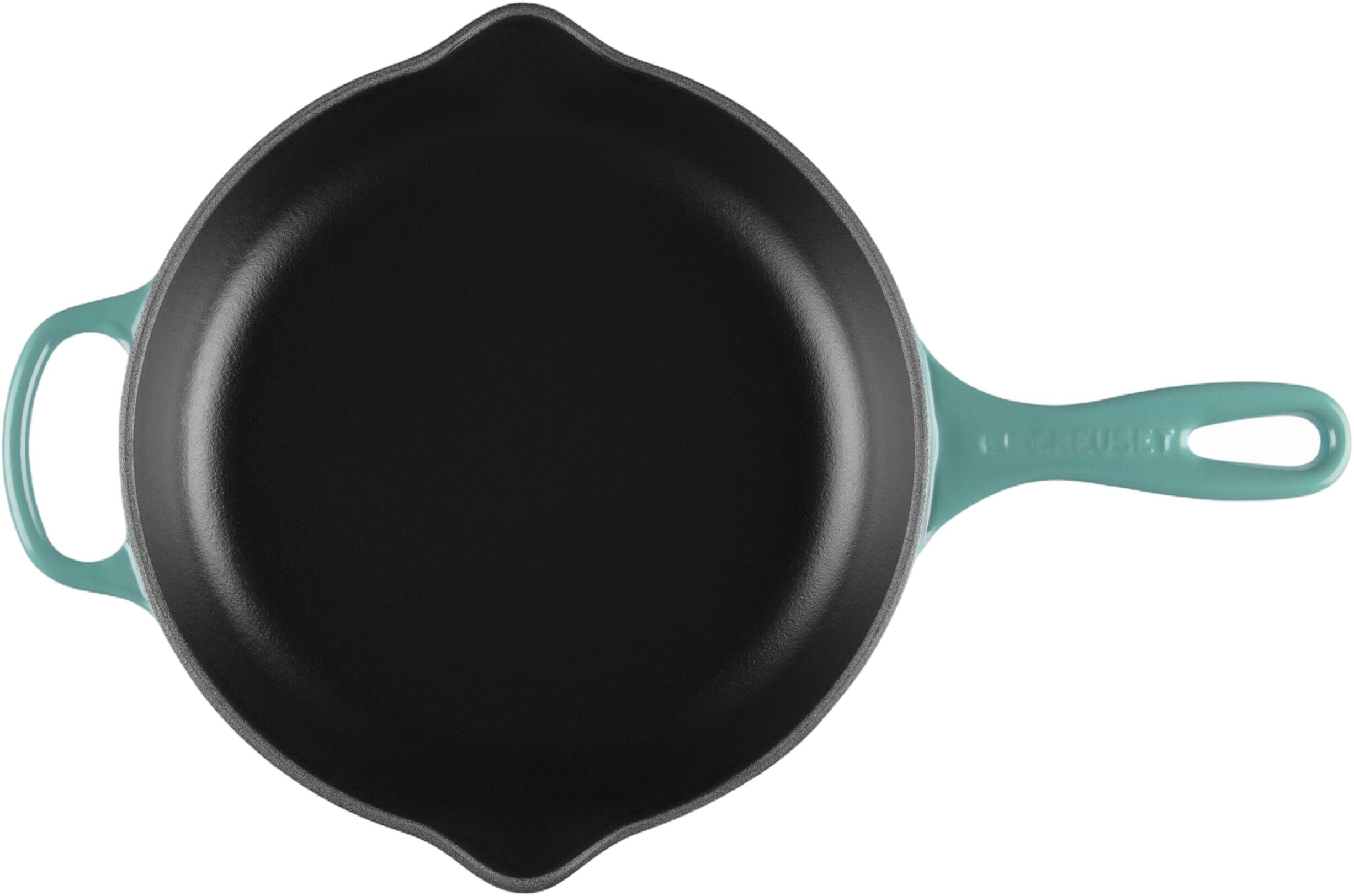 Le Creuset Signature st&oslash;bejern stegepande 23cm Bleu Riviera