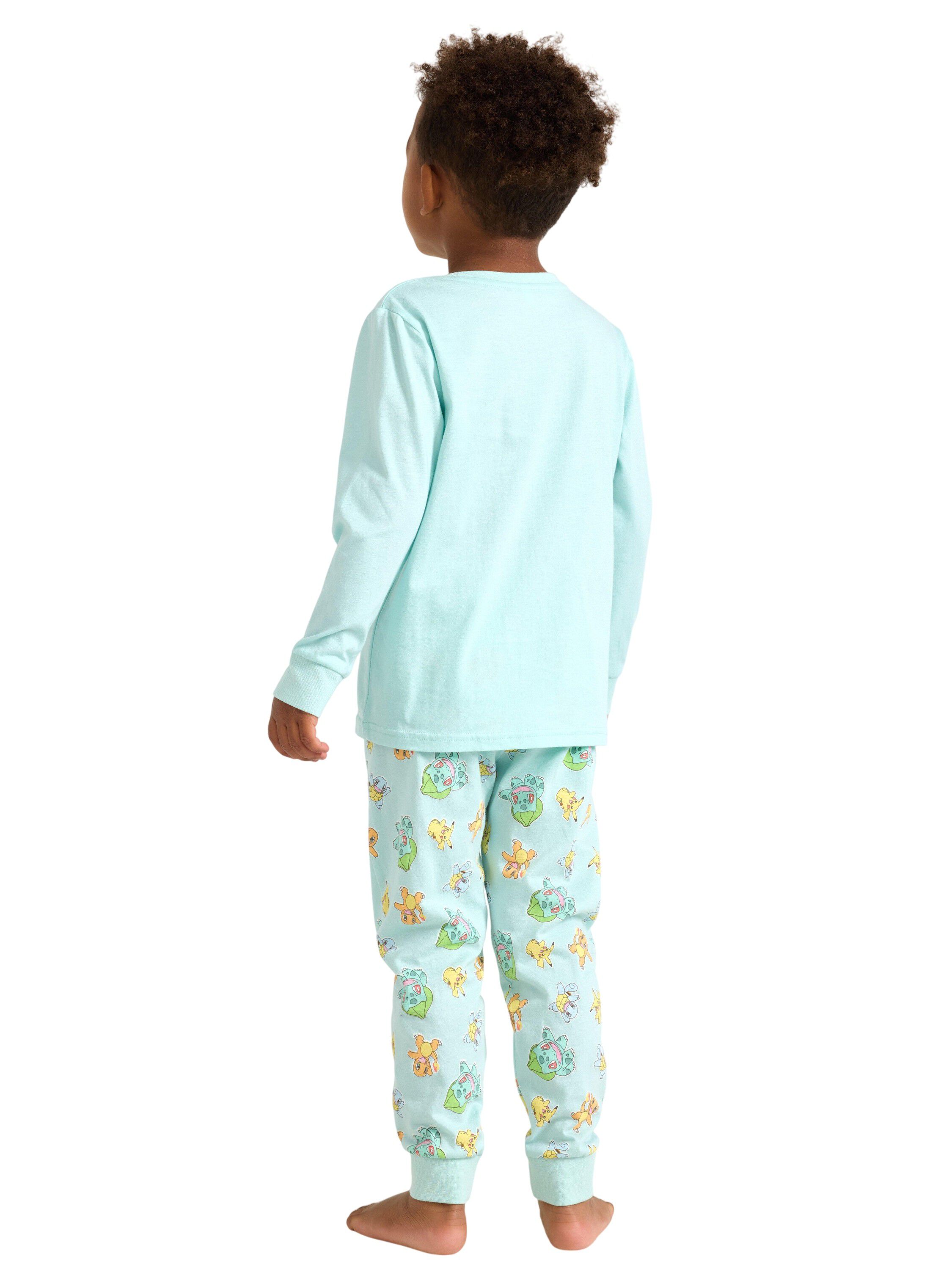 Pyjama set in soft cotton with a lo