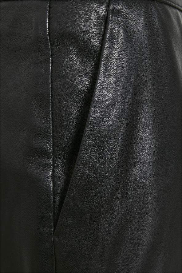 CUberta Leather Skirt