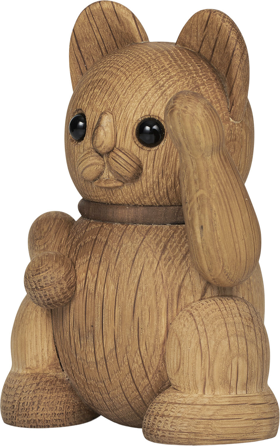 Lucky cat - oak