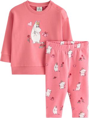 Matching set in soft cotton jersey