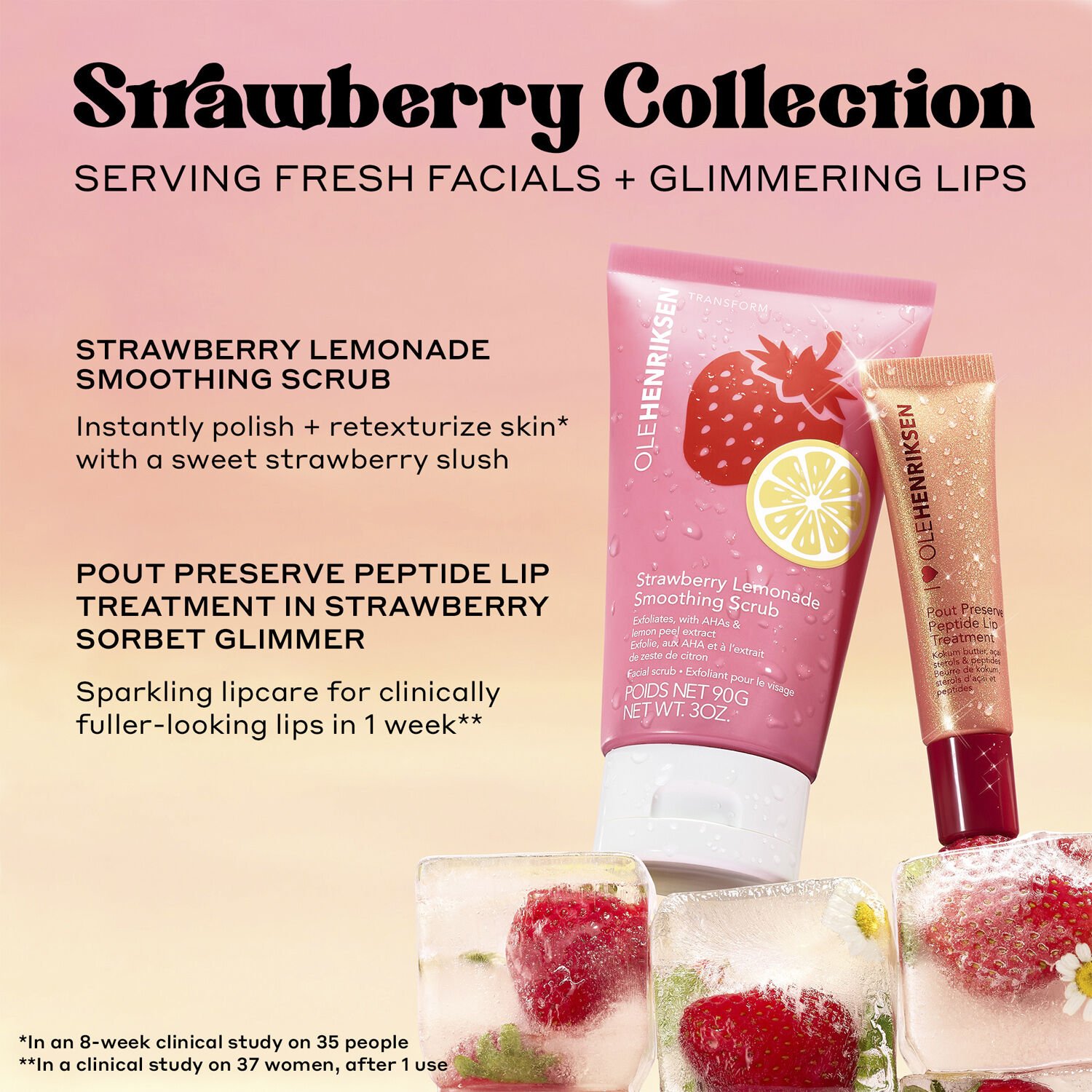 Transform Strawberry Smoothing Scrub