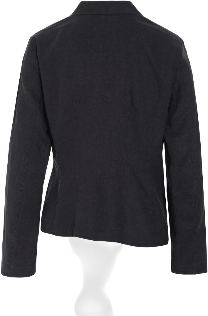 Lazy linen asymmetrisk jakke