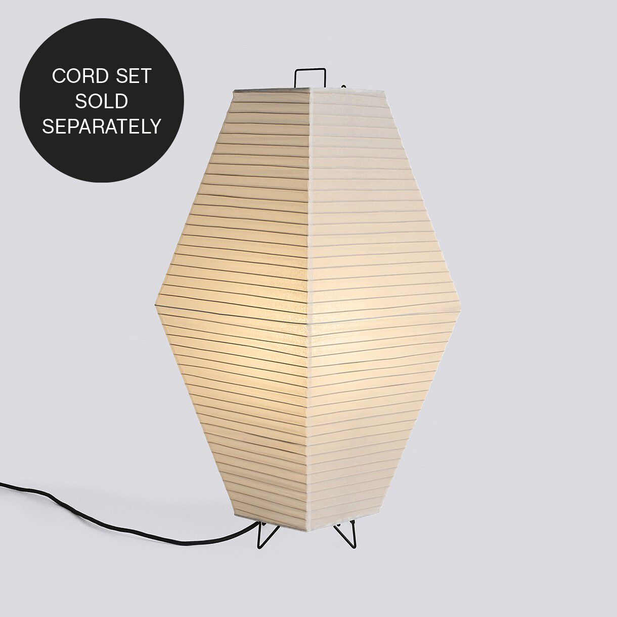 Paper Shade-Prism Table / Floor-Cla