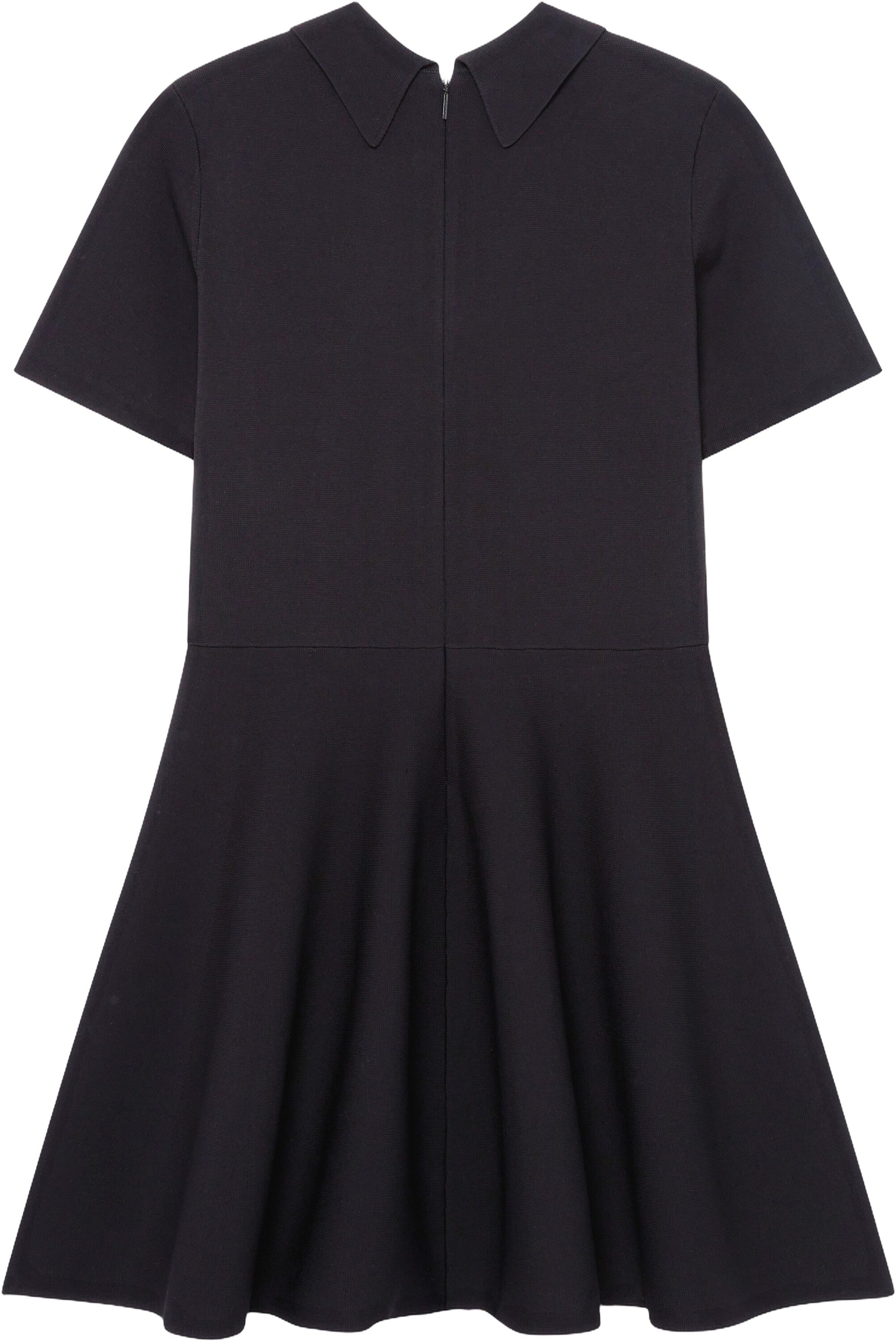 RONDAA Mini Short Sleeve Knitted Po