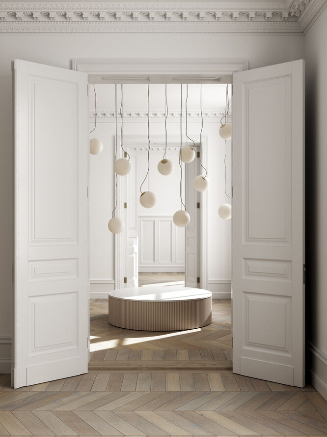 Bright Ripple - Crema Cable