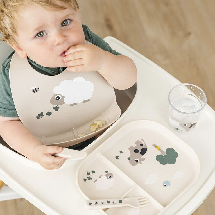 Silikone hagesmæk Sheepy Sand