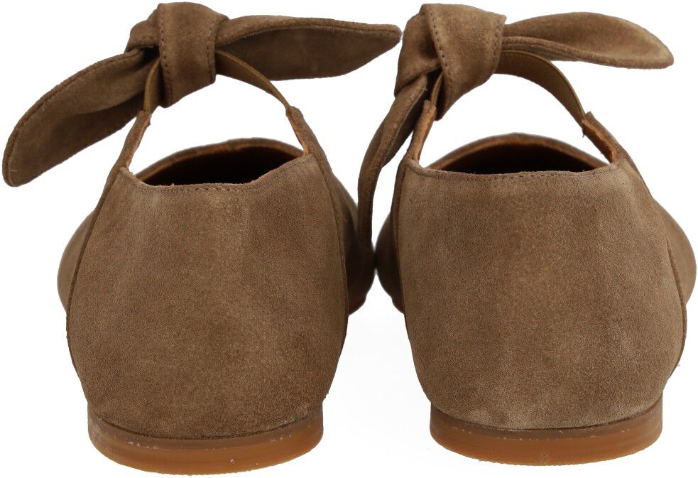 Ballerina med elastisk dekorativ sl&oslash;jfedetalje