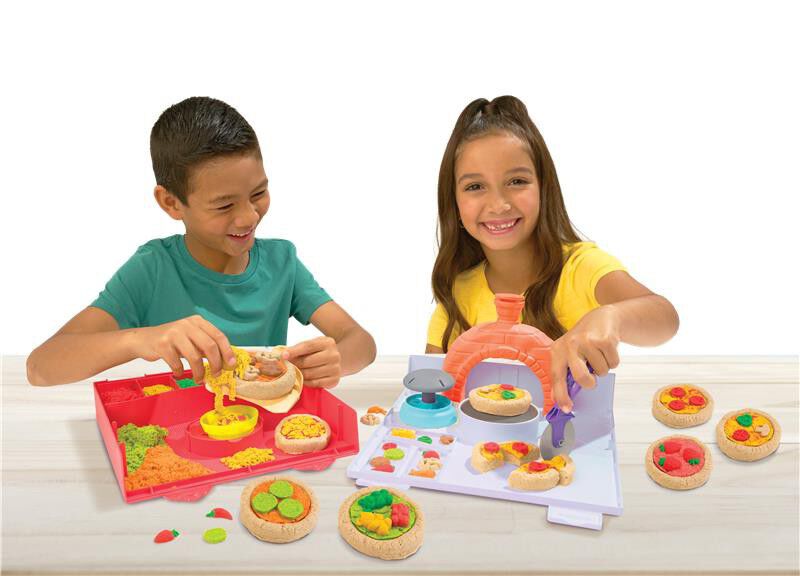 Kinetic Sand Squish Pizza
