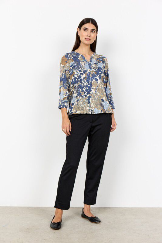 SC-FELICITY AOP 536 Bluse Navy