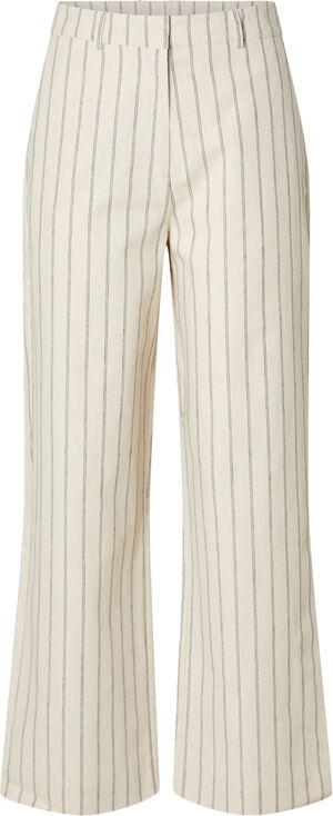SLFHILDA HW WIDE PANT PIN STRIPE