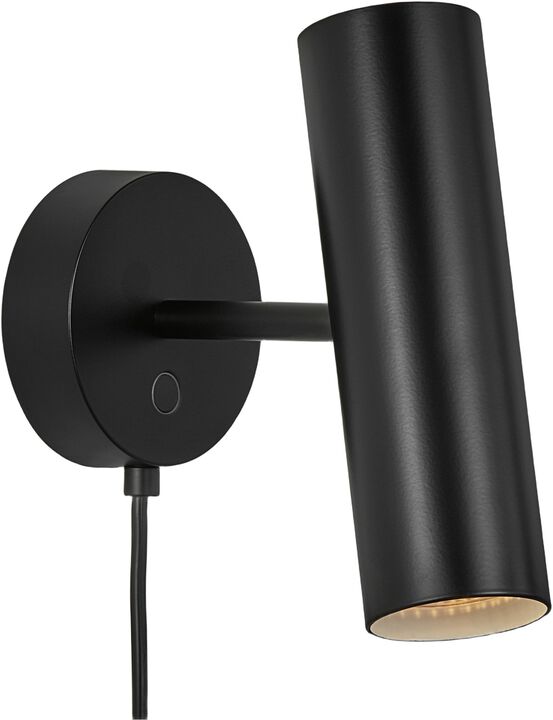 MIB 6 VÆG GU10 SORT