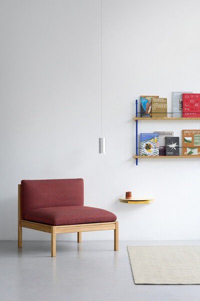 Half Moon Shelf: Black: Large