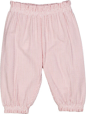 Seersucker stripe flared pants baby