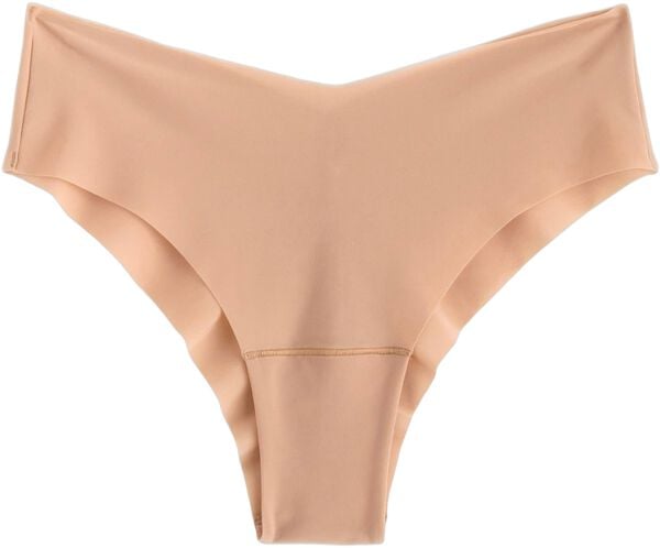 Usynlig brasiliansk truse med normal midje