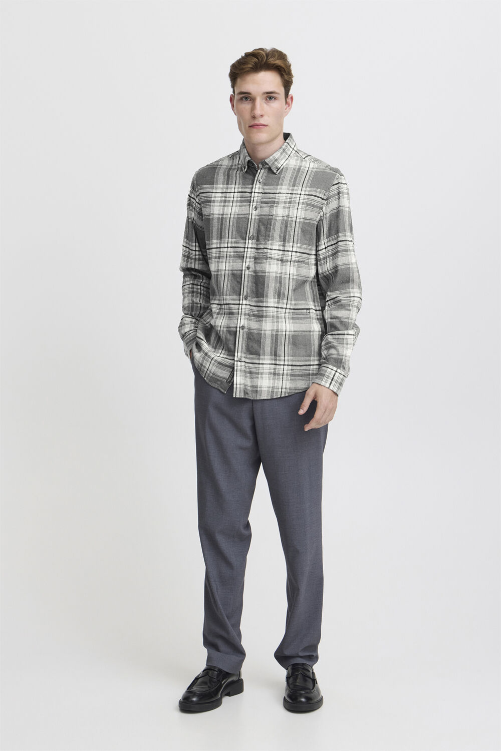 CFANTON LS checked shirt