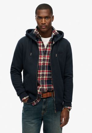 ESSENTIAL LOGO ZIP HOODIE HB