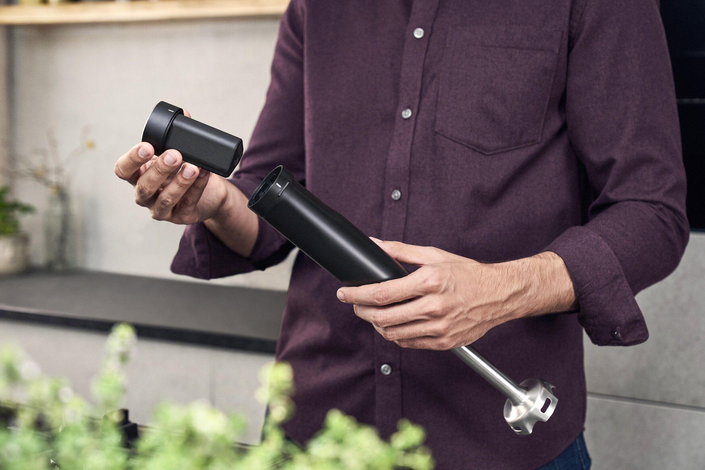 XTEND Batteridrevet stavblender-starts&aelig;t, Starter set with b