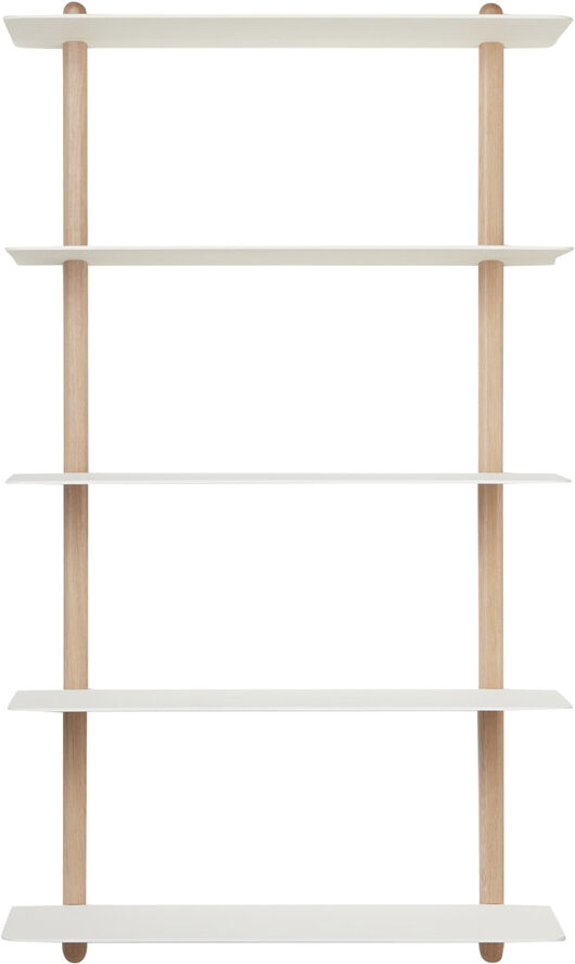 Nivo hylde stor E lys eg/ hvid