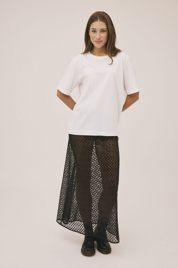 Hailey 2 nederdel med palietter