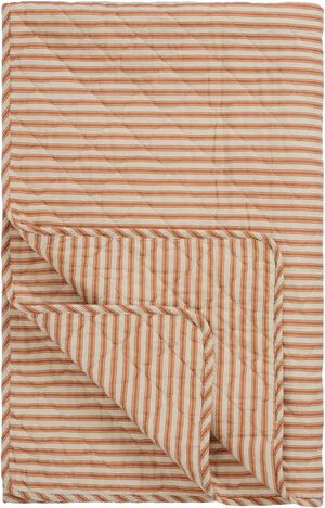 Quilt sand m/sienna striber