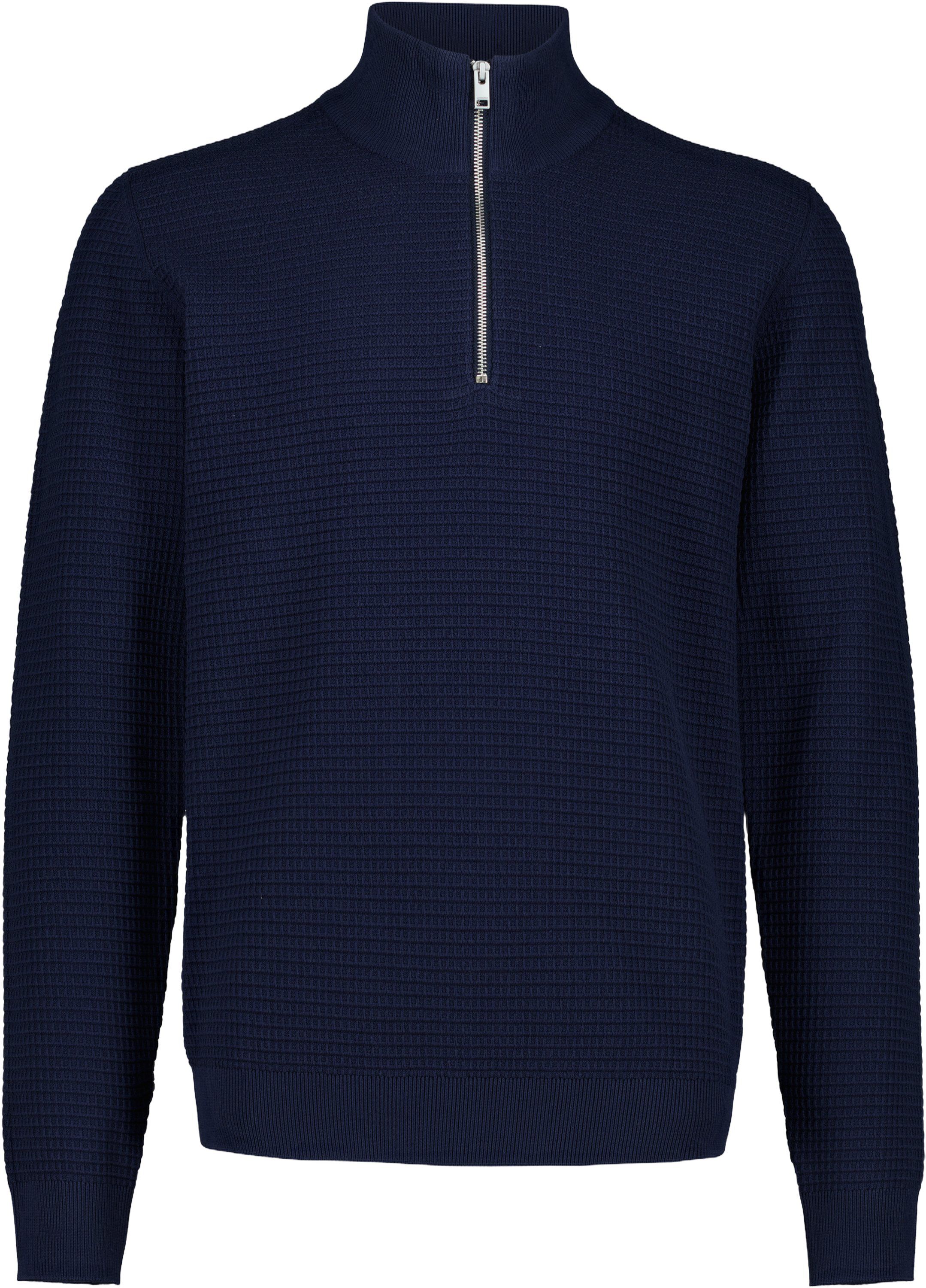 Structure half zip