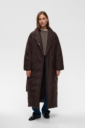 ZINNAHIW COCOON COAT