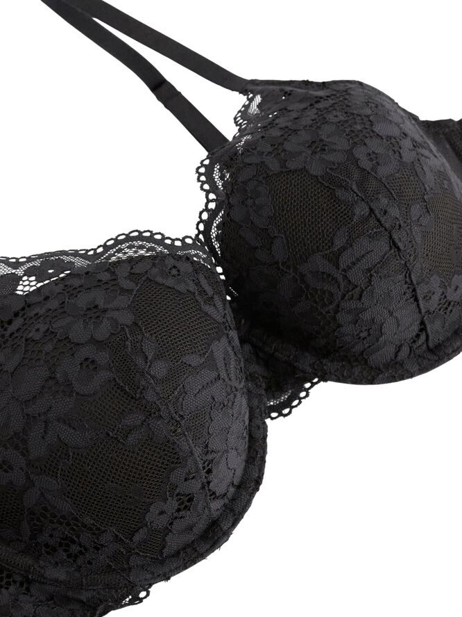 Lilja t-skjorte-BH med blonder