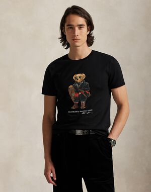 Custom Slim Fit Polo Bear Jersey T-Shirt