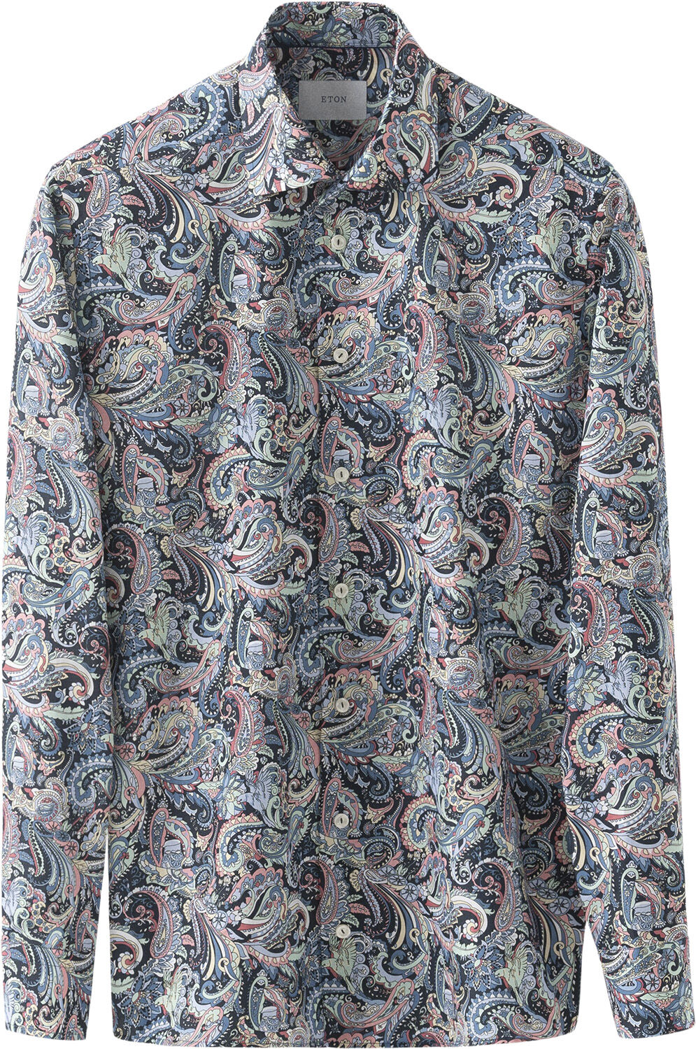 Contemporary Fit Multi Paisley Signature Twill Shirt
