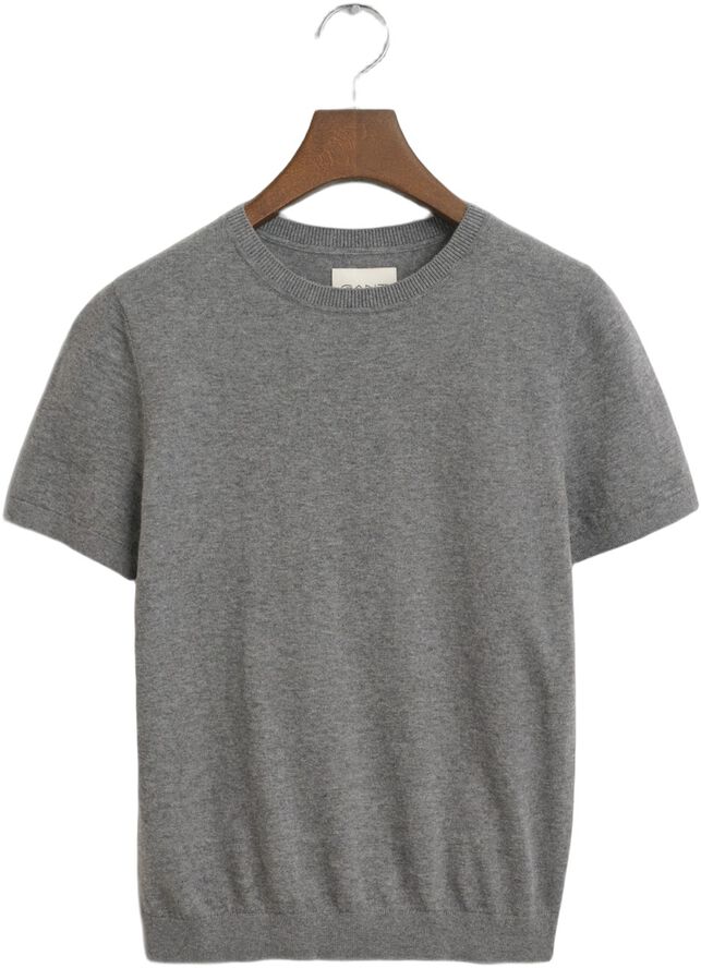 LIGHT KNIT SS C-NECK