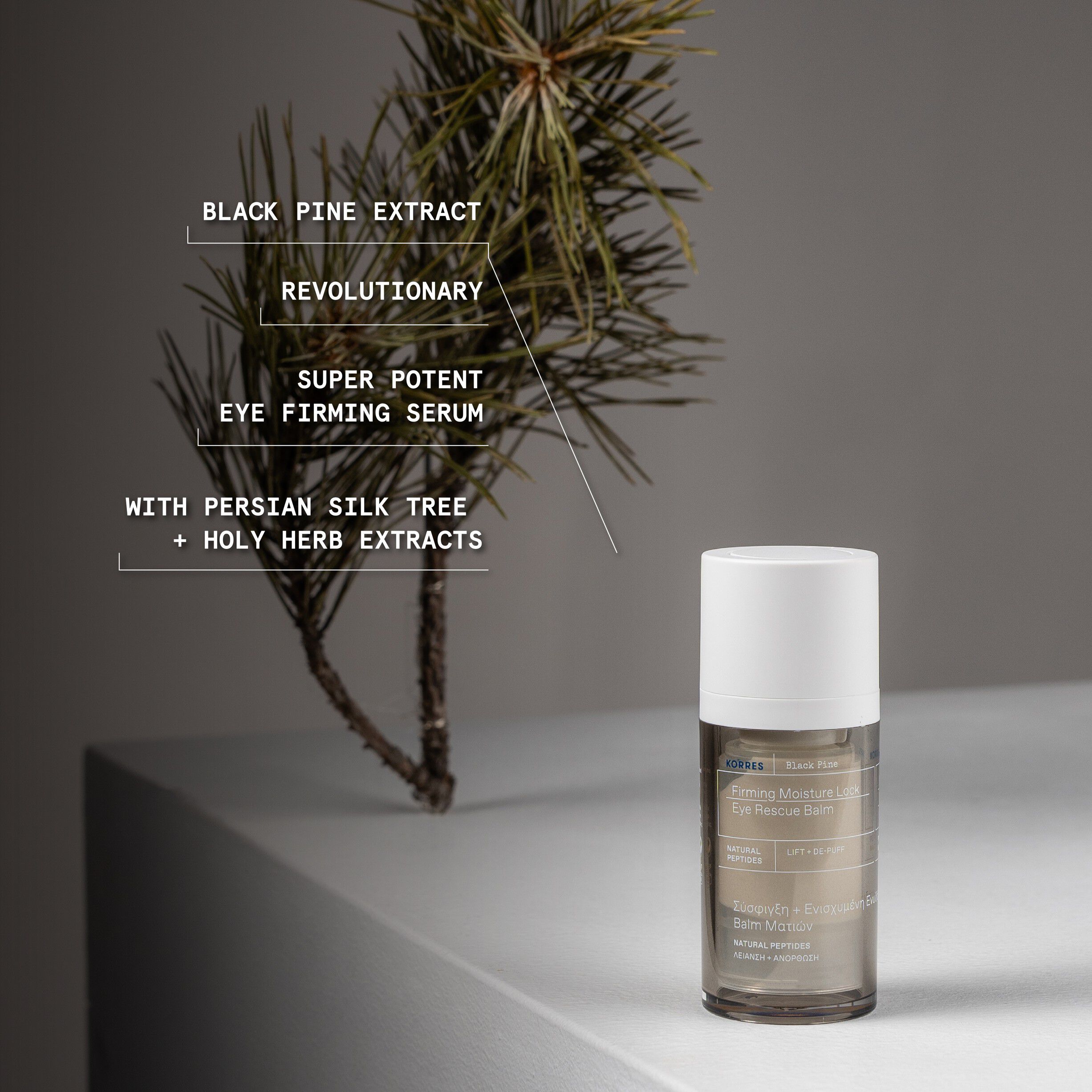 Black Pine Firming Moisture Lock Eye Rescue Balm