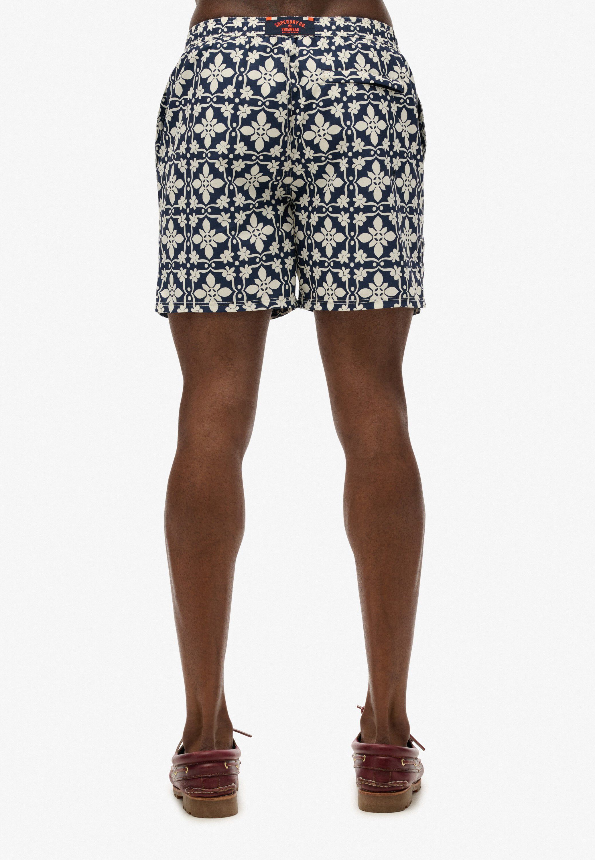 TILE PRINT 16 SWIM SHORT