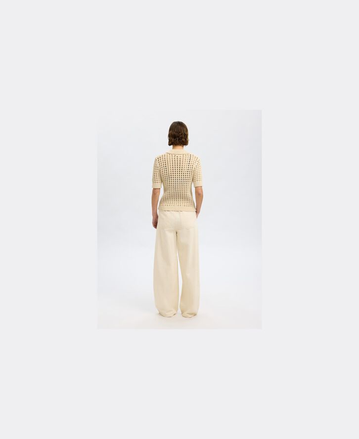 SLFTENNI HW RELAXED DENIM PANT
